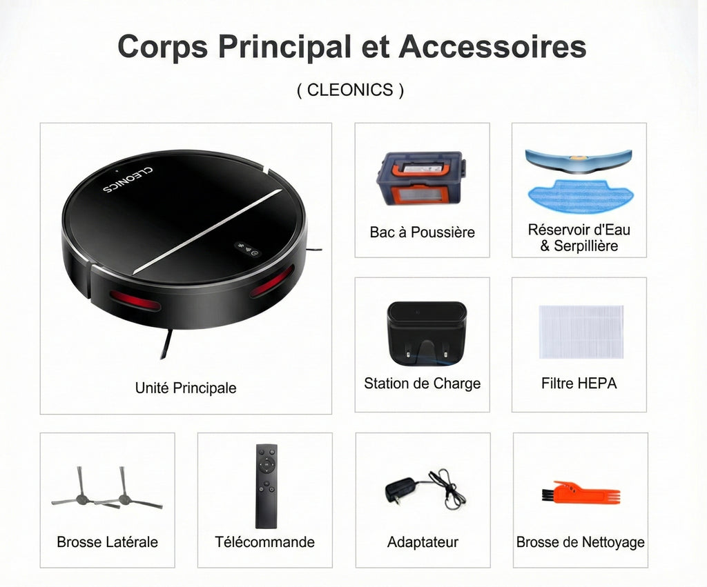 Aspirateur Robot-Laveur