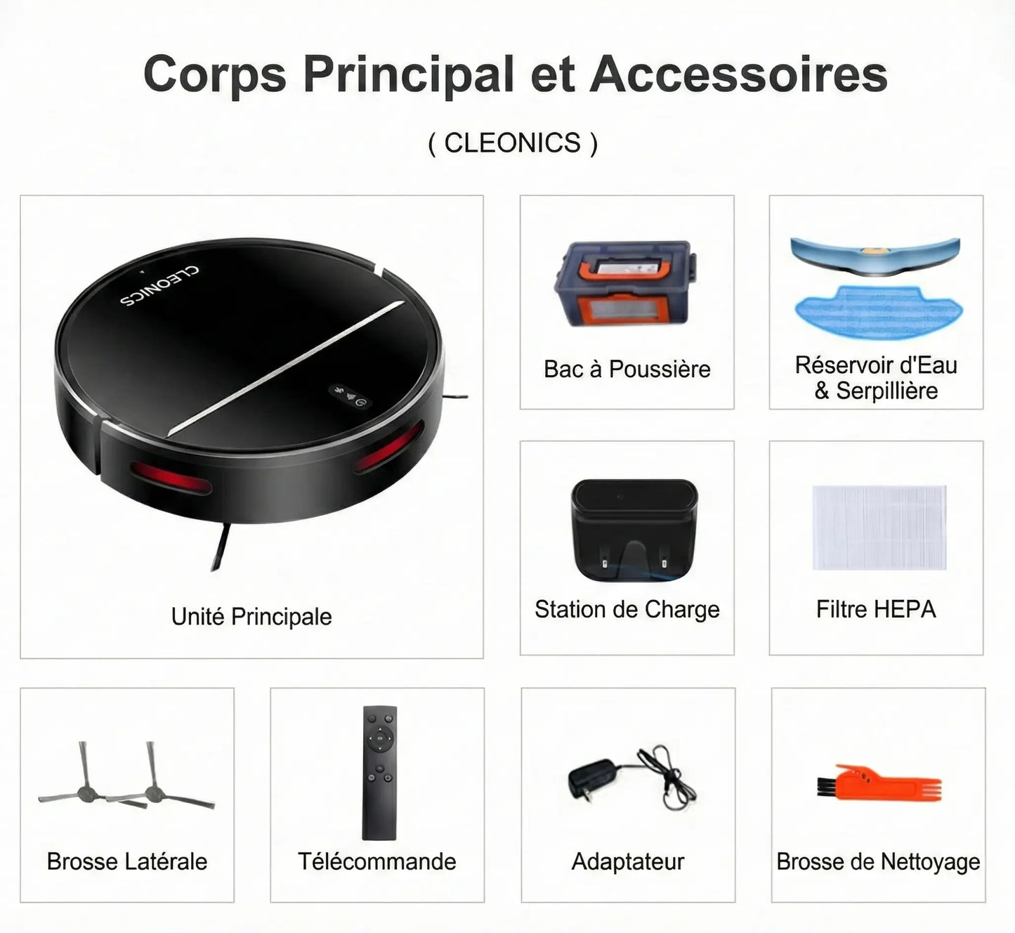 Aspirateur Robot-Laveur